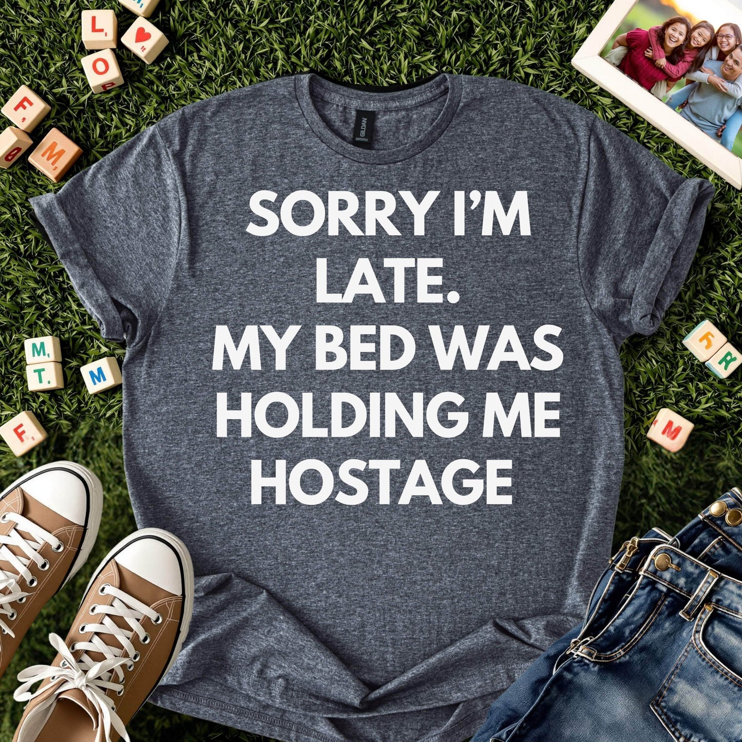Bed Held Me Hostage Tee