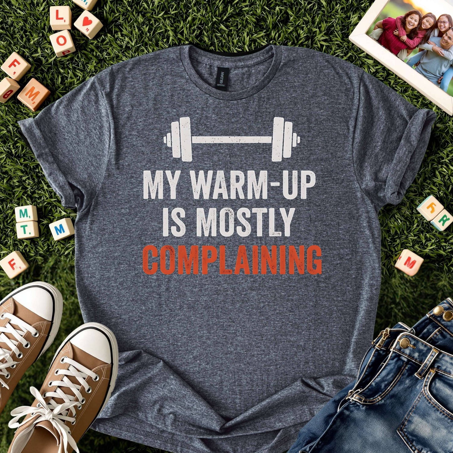 Relatable Fitness Humor T-Shirt
