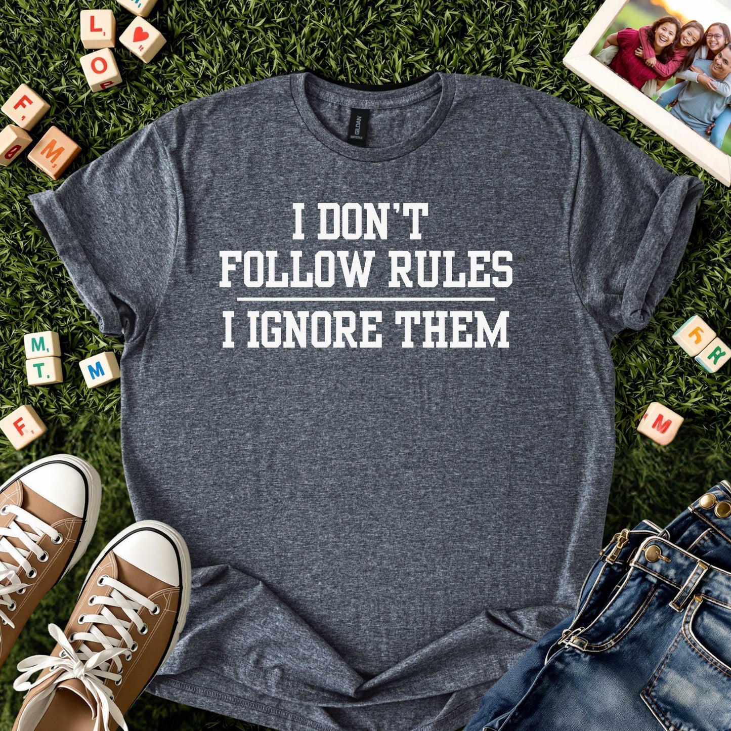 Rule Breaker Quote T-Shirt