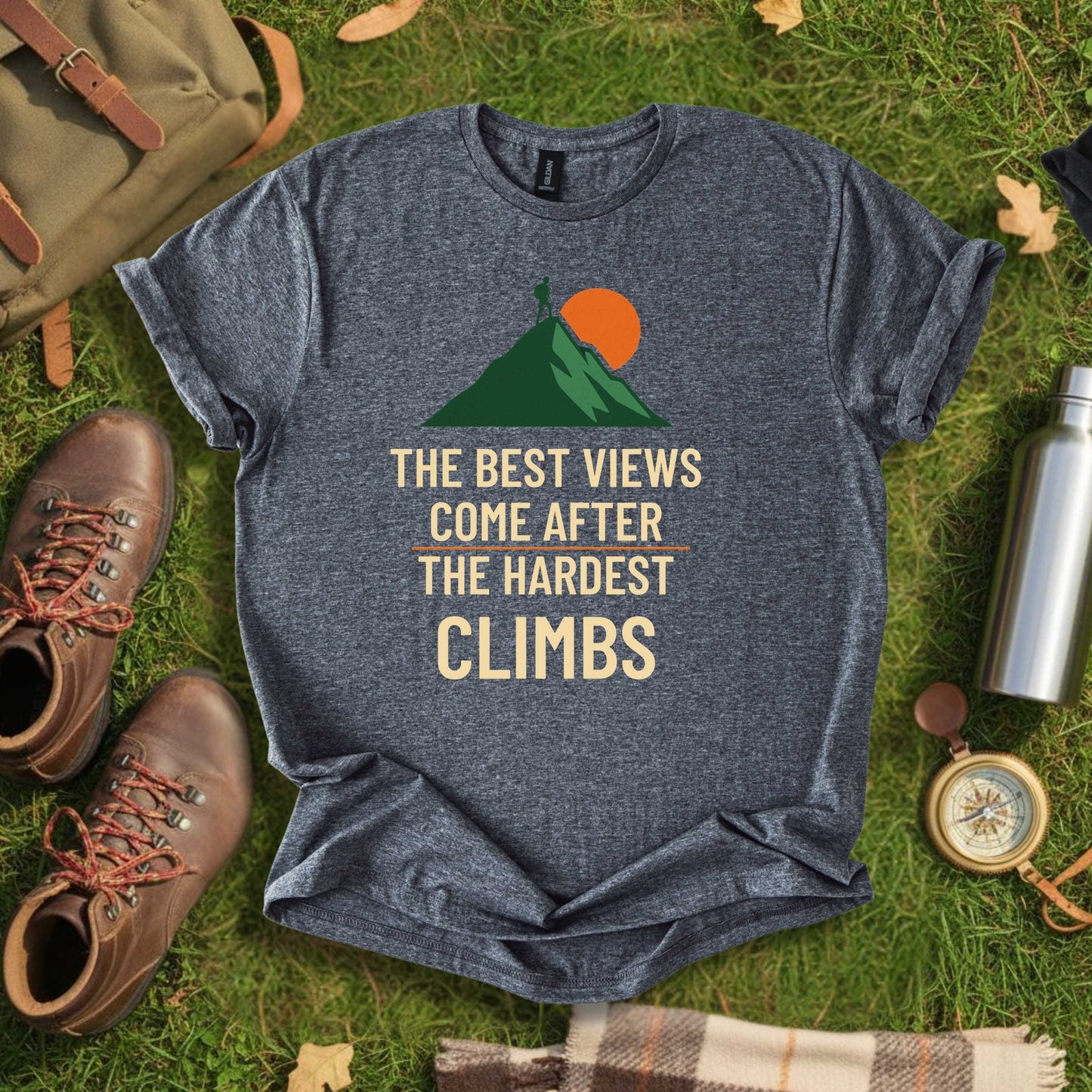 Motivational Hiking & Adventure Shirt