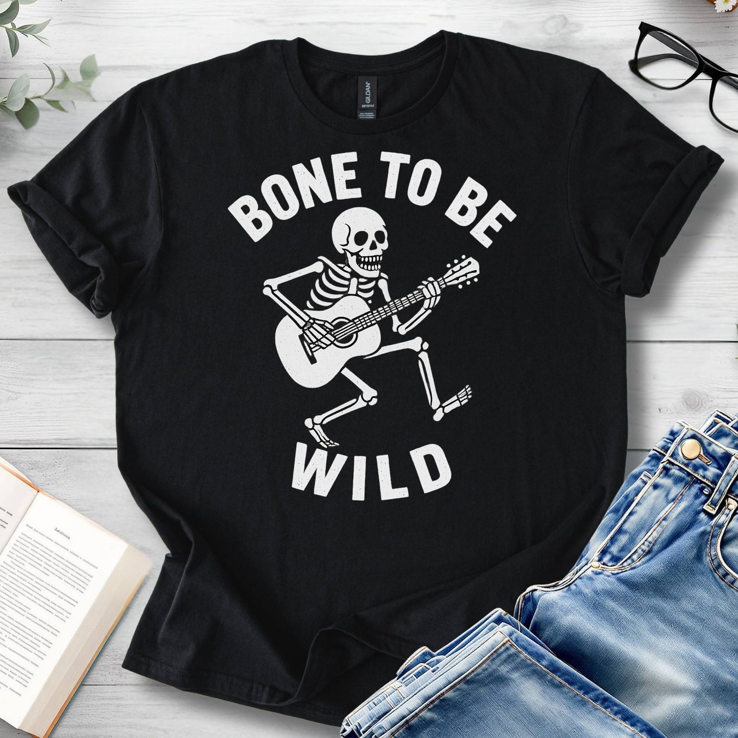 Bone To Be Wild Halloween T-Shirt