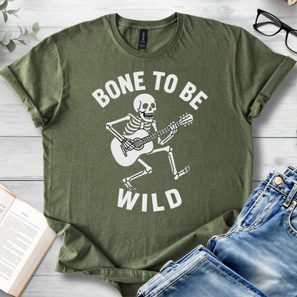 Bone To Be Wild Halloween T-Shirt