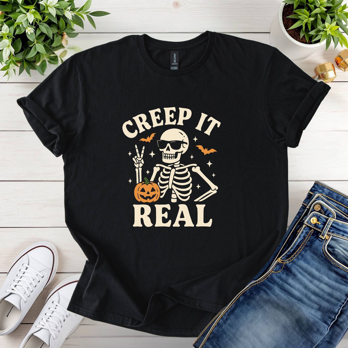 Creep It Real Skeleton T-Shirt