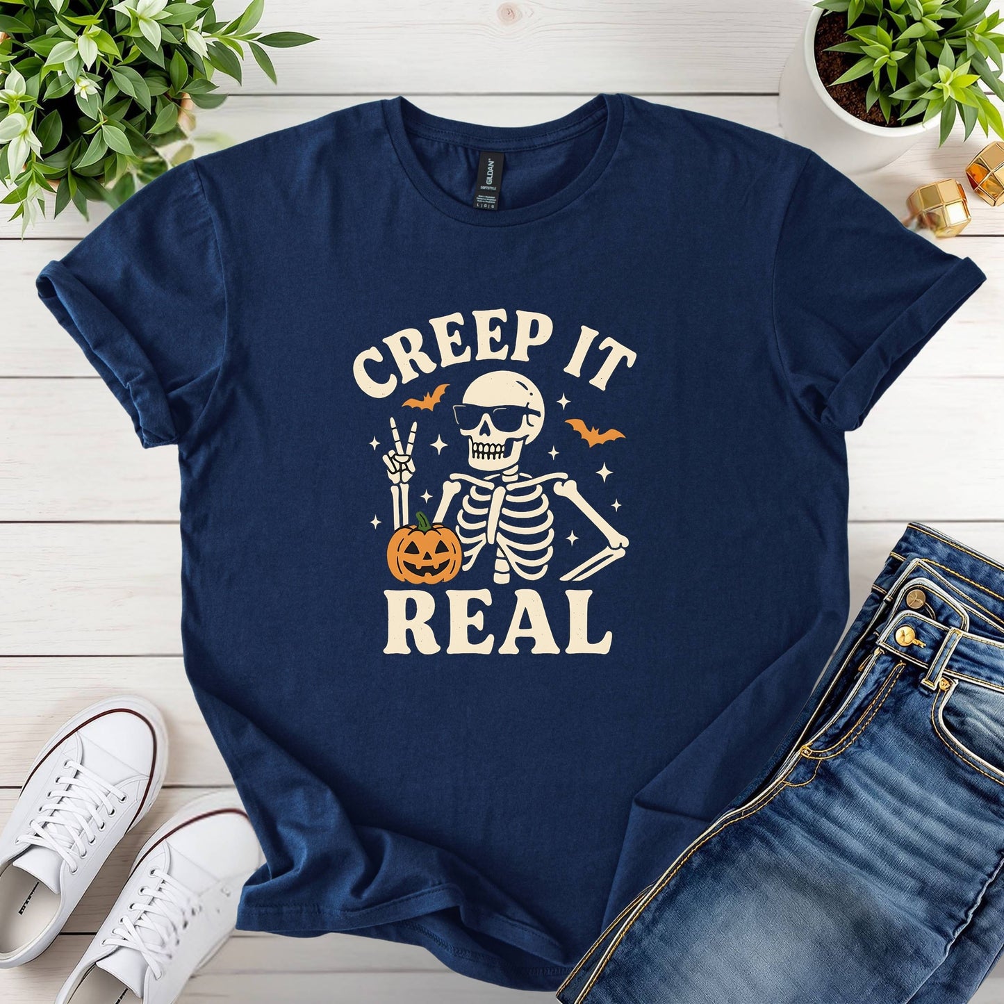 Creep It Real Skeleton T-Shirt