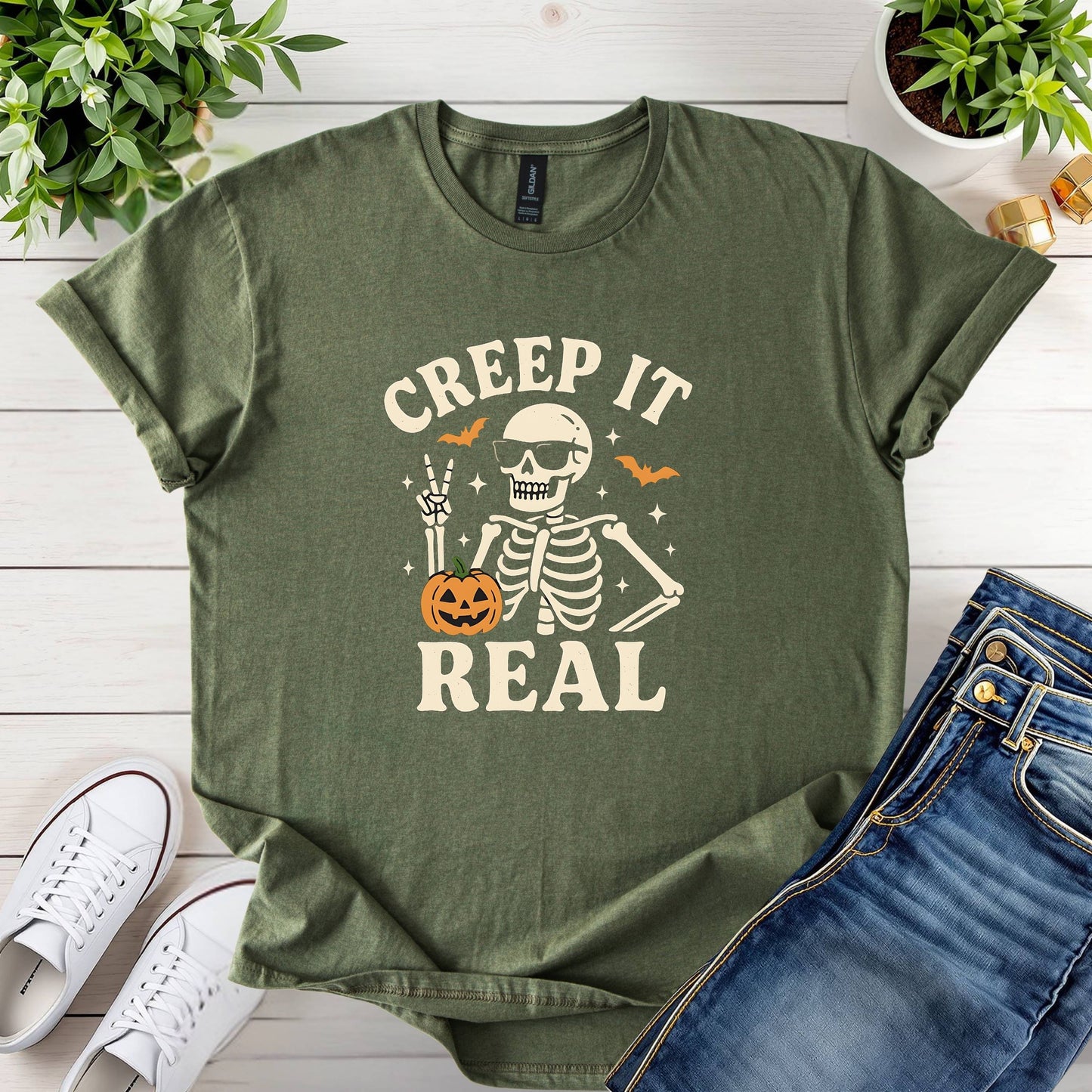 Creep It Real Skeleton T-Shirt