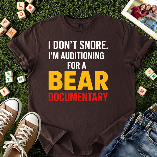 Bear Documentary Audition Tee