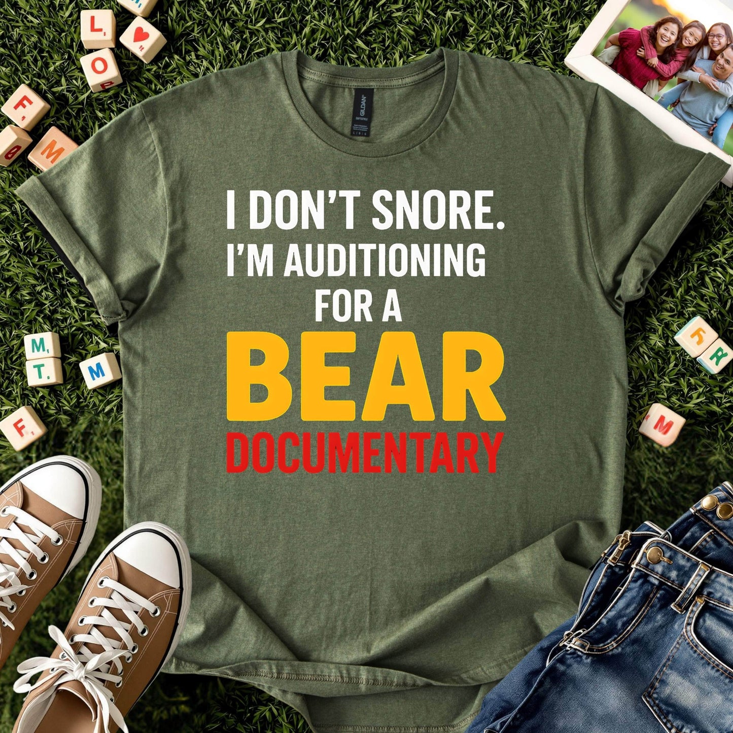 Bear Documentary Audition Tee
