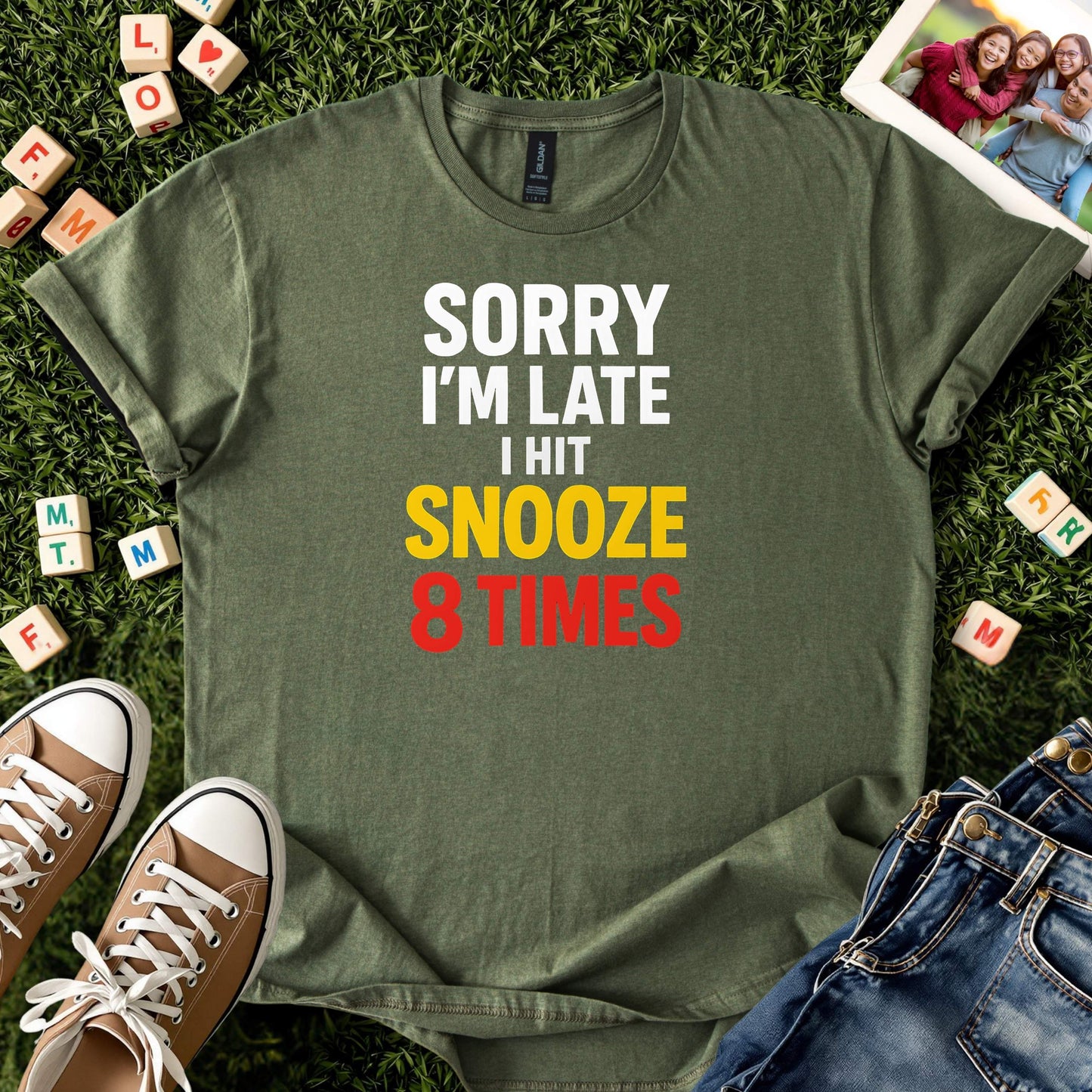 Funny Snooze Shirt