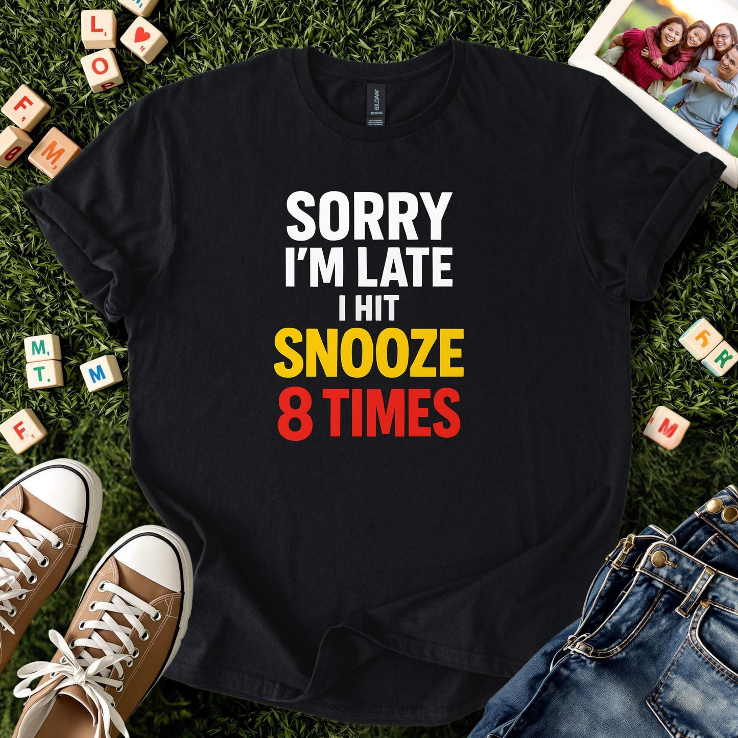 Funny Snooze Shirt