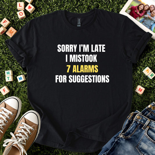 Overslept Humor T-Shirt