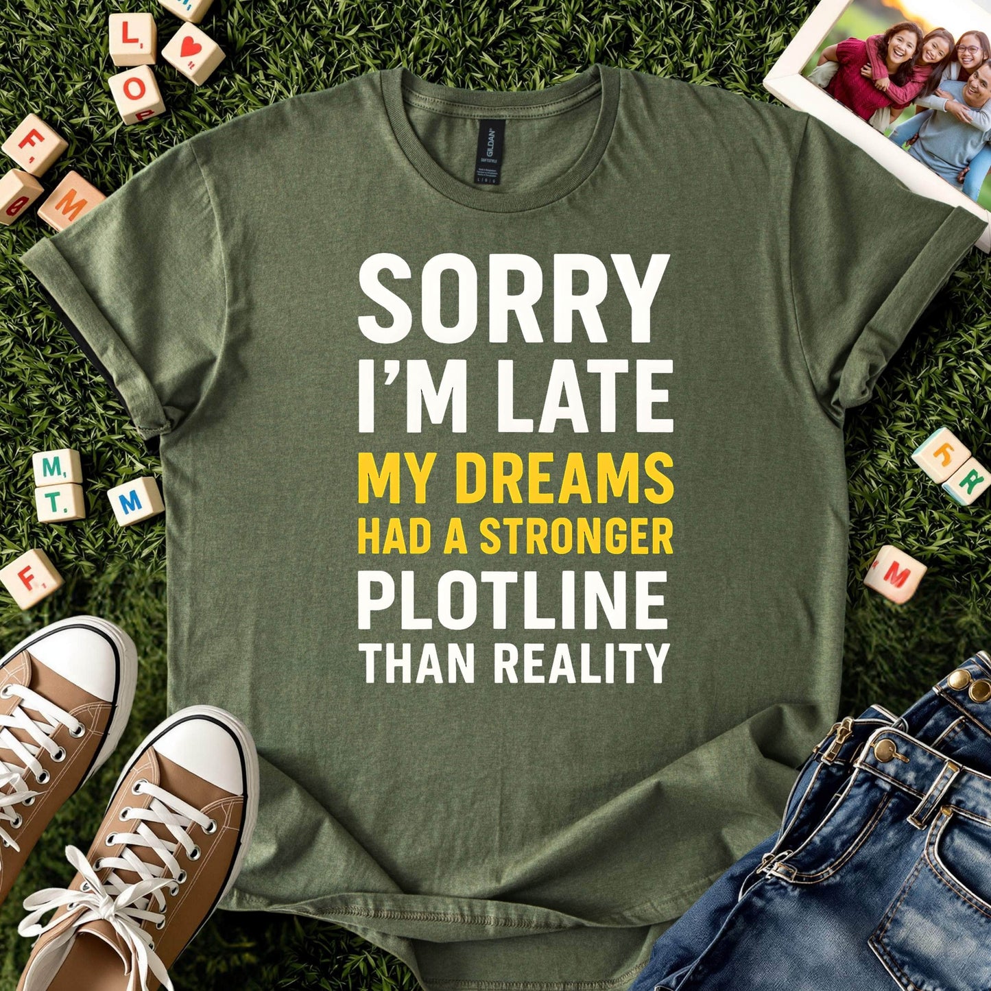 Dream Life Over Real Life T-Shirt