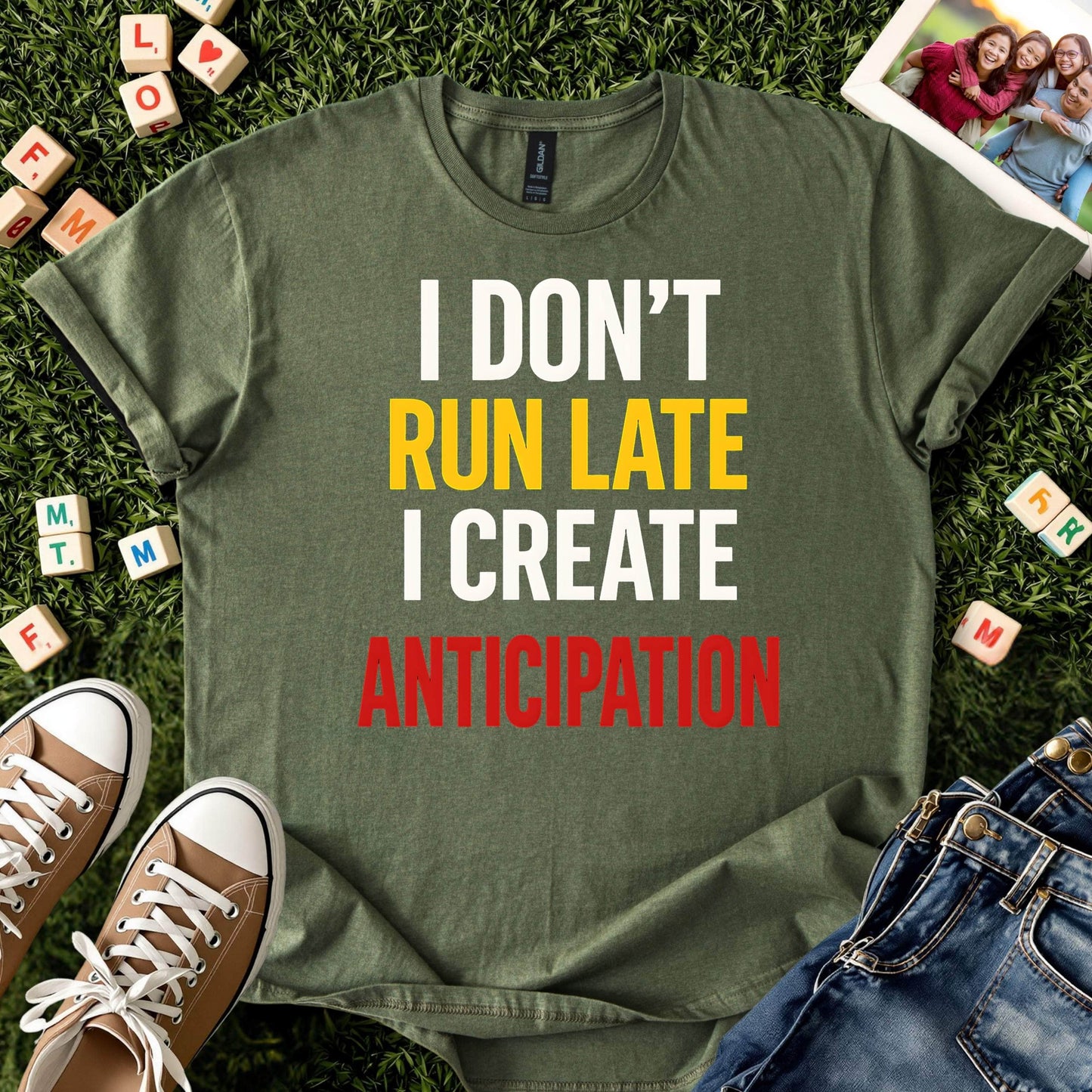 Funny Always Late Shirt