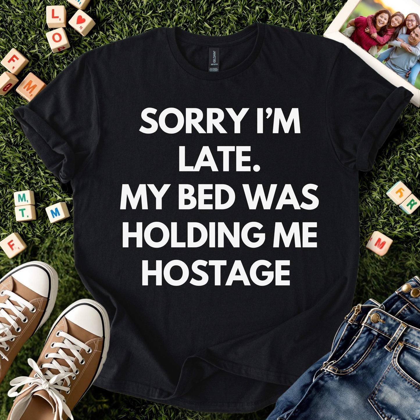 Bed Held Me Hostage Tee