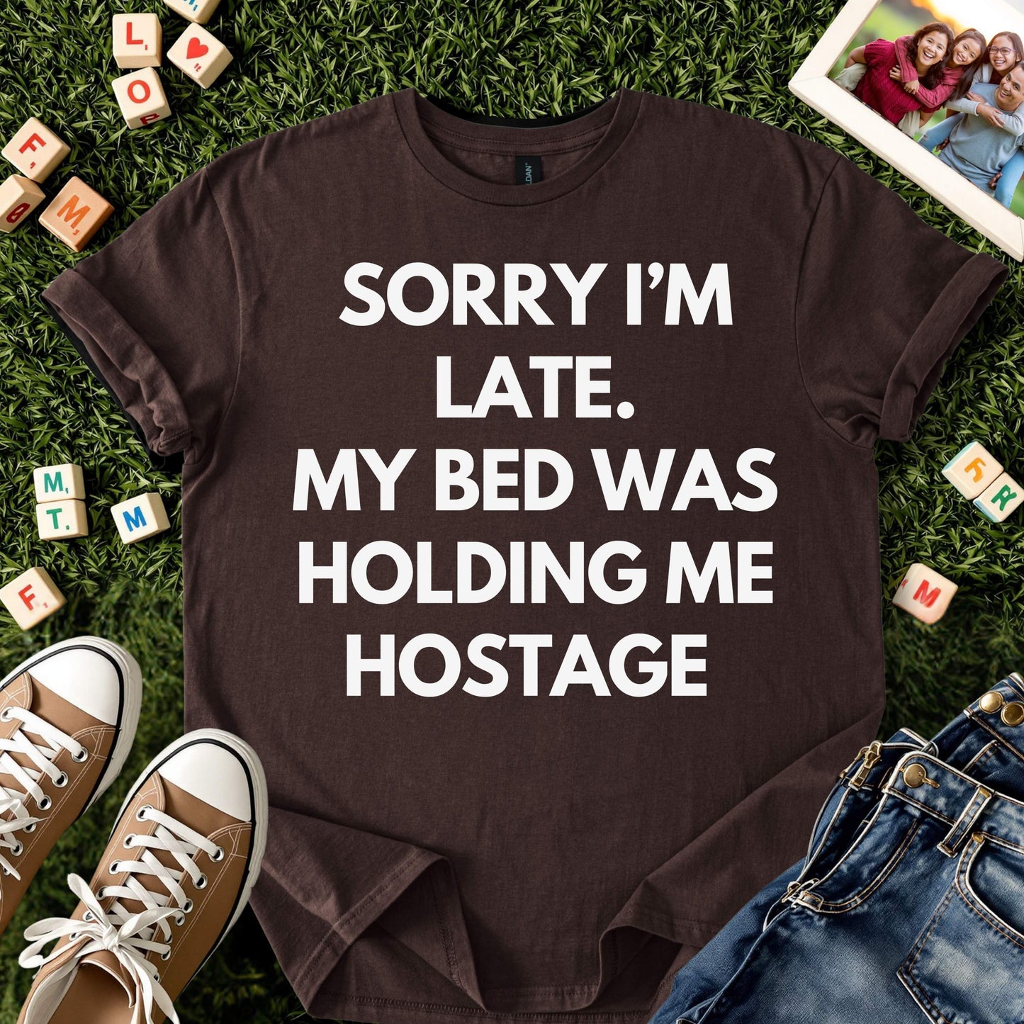 Bed Held Me Hostage Tee
