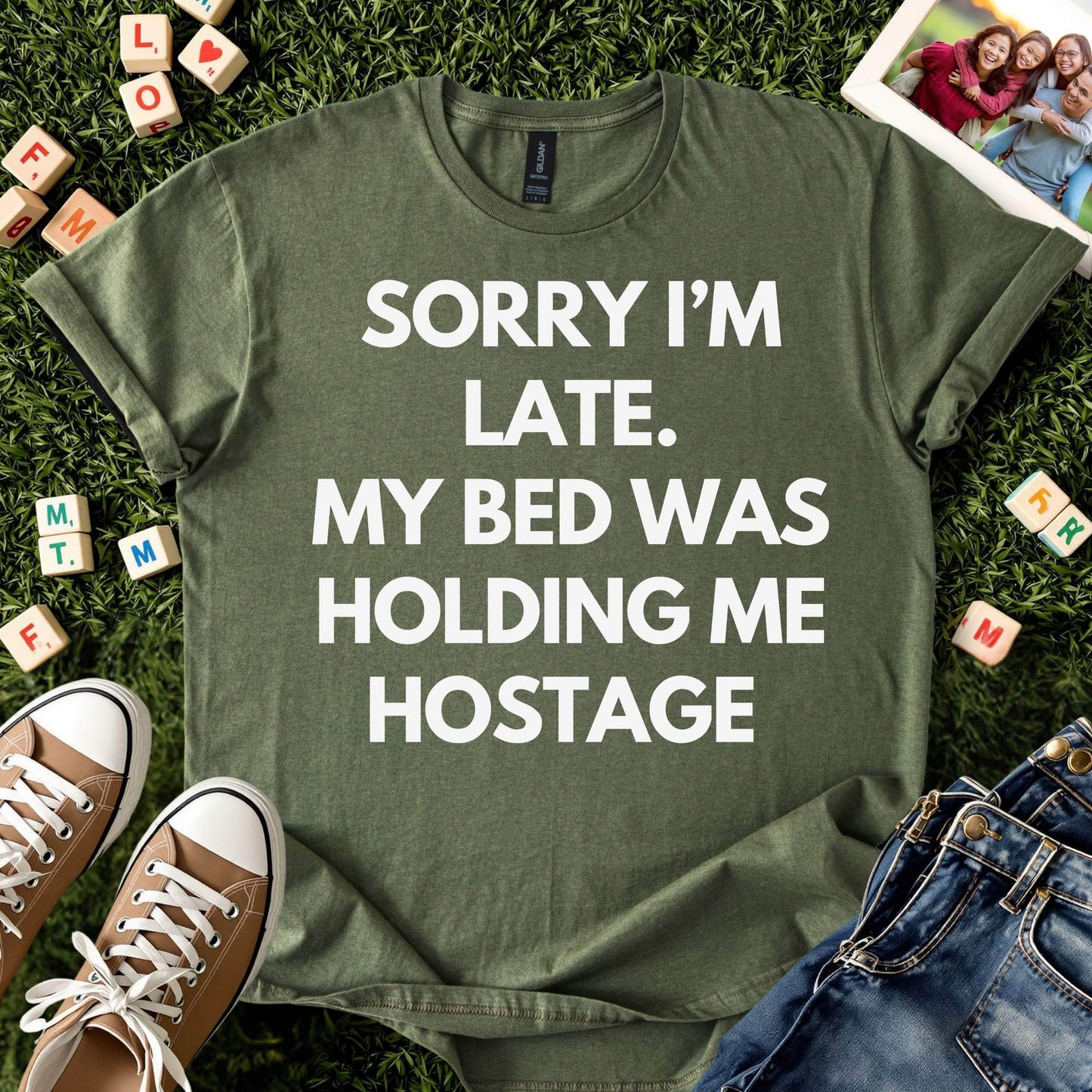 Bed Held Me Hostage Tee