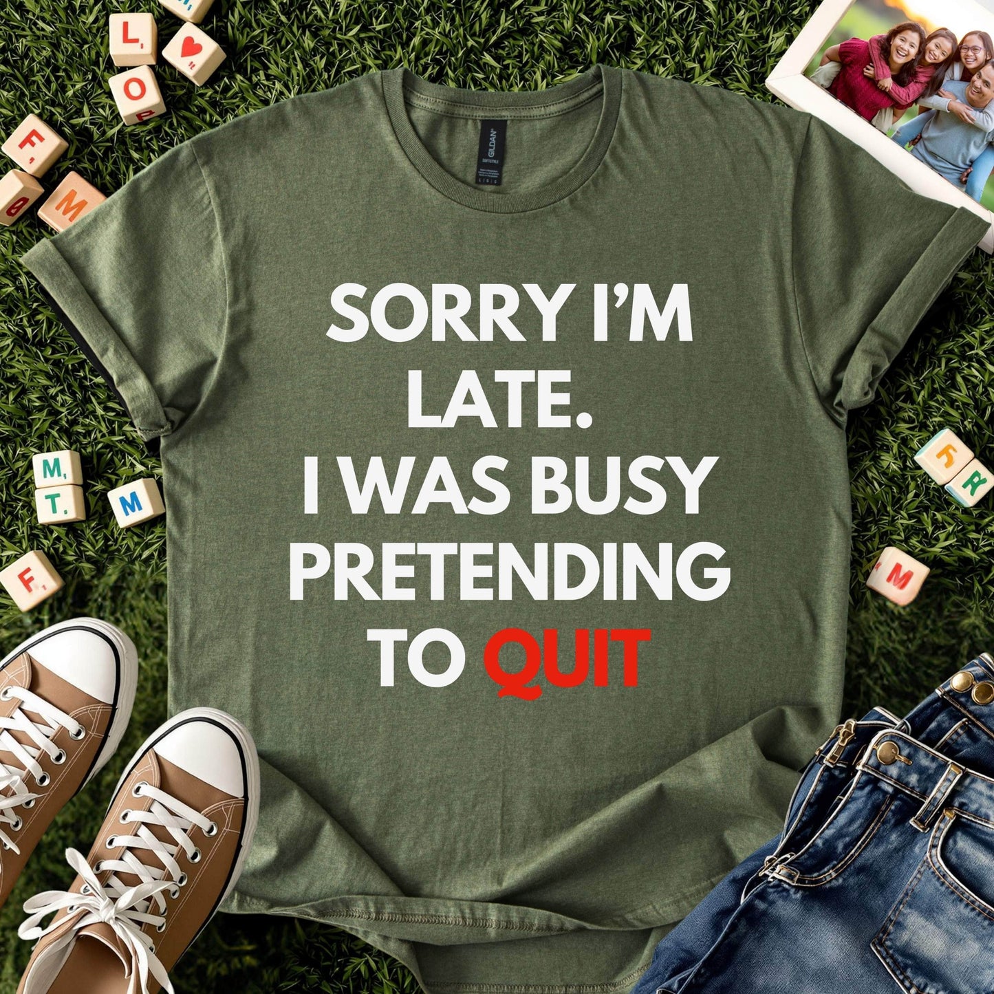 Pretending to Quit Tee