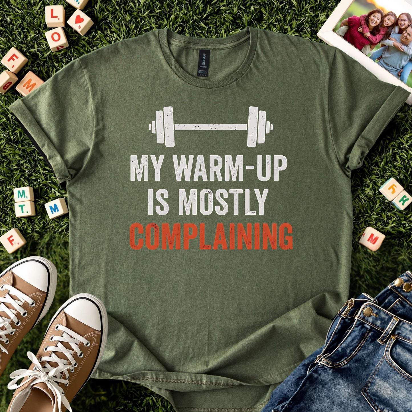 Relatable Fitness Humor T-Shirt
