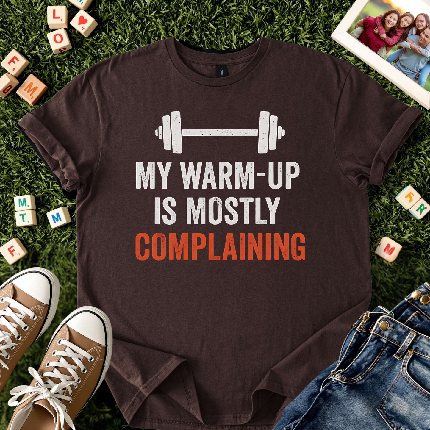 Relatable Fitness Humor T-Shirt