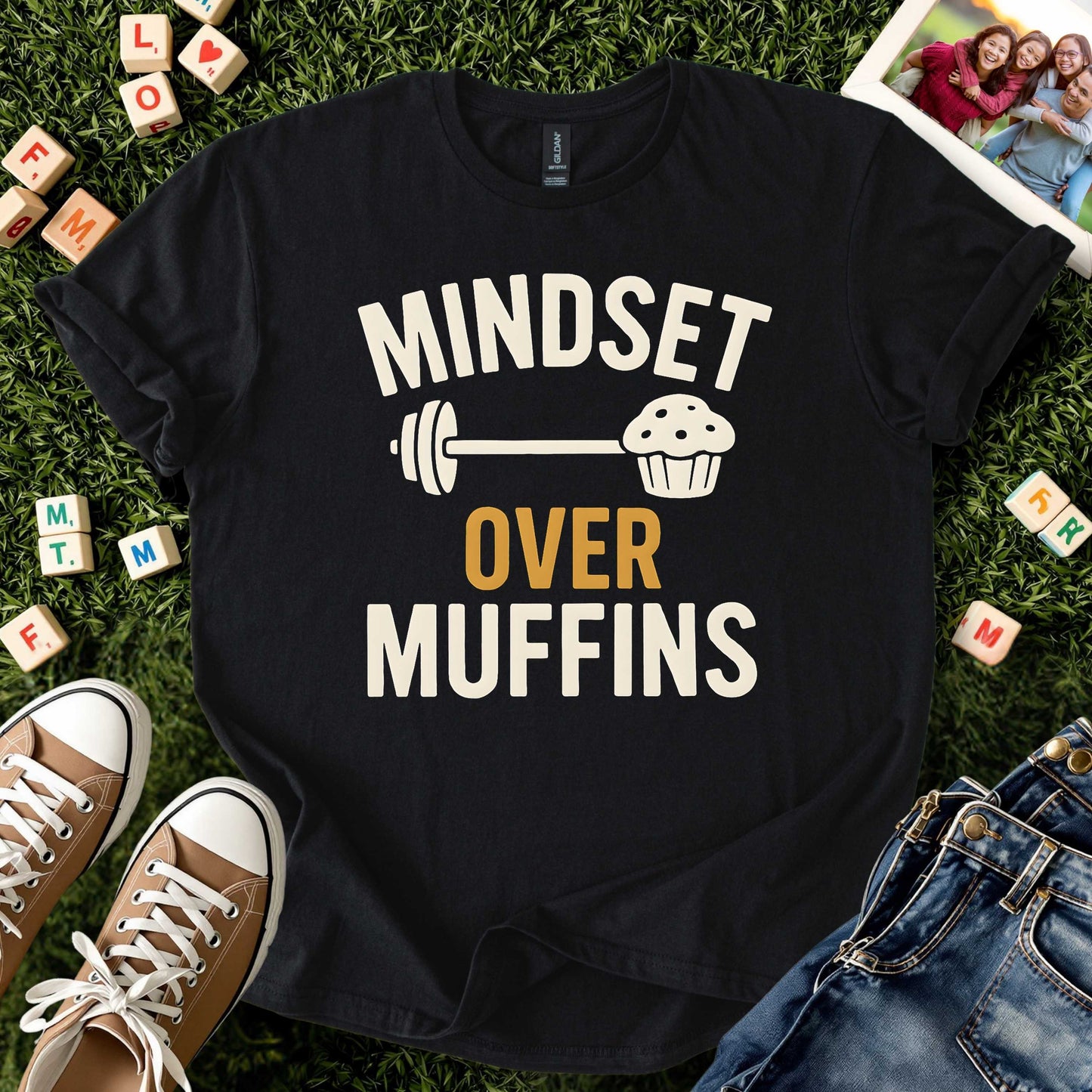 Mindset Over Muffins Tee