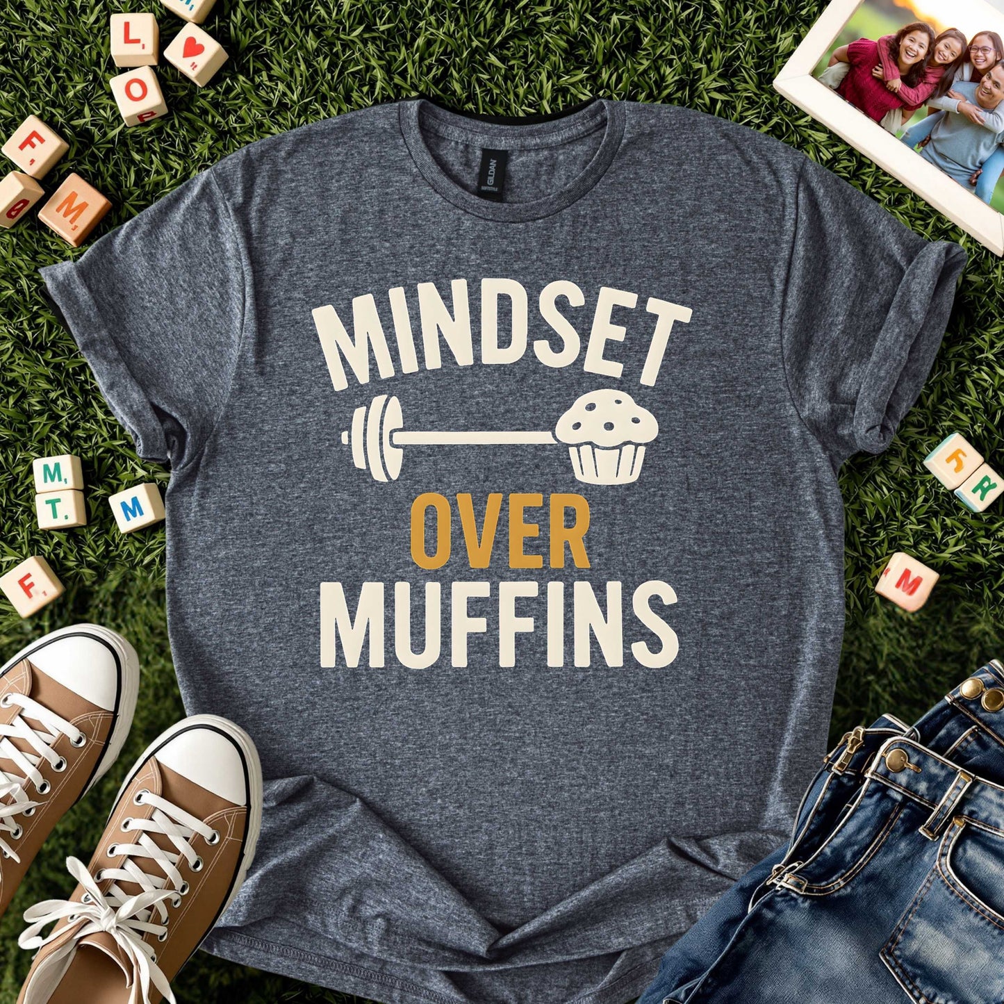 Mindset Over Muffins Tee