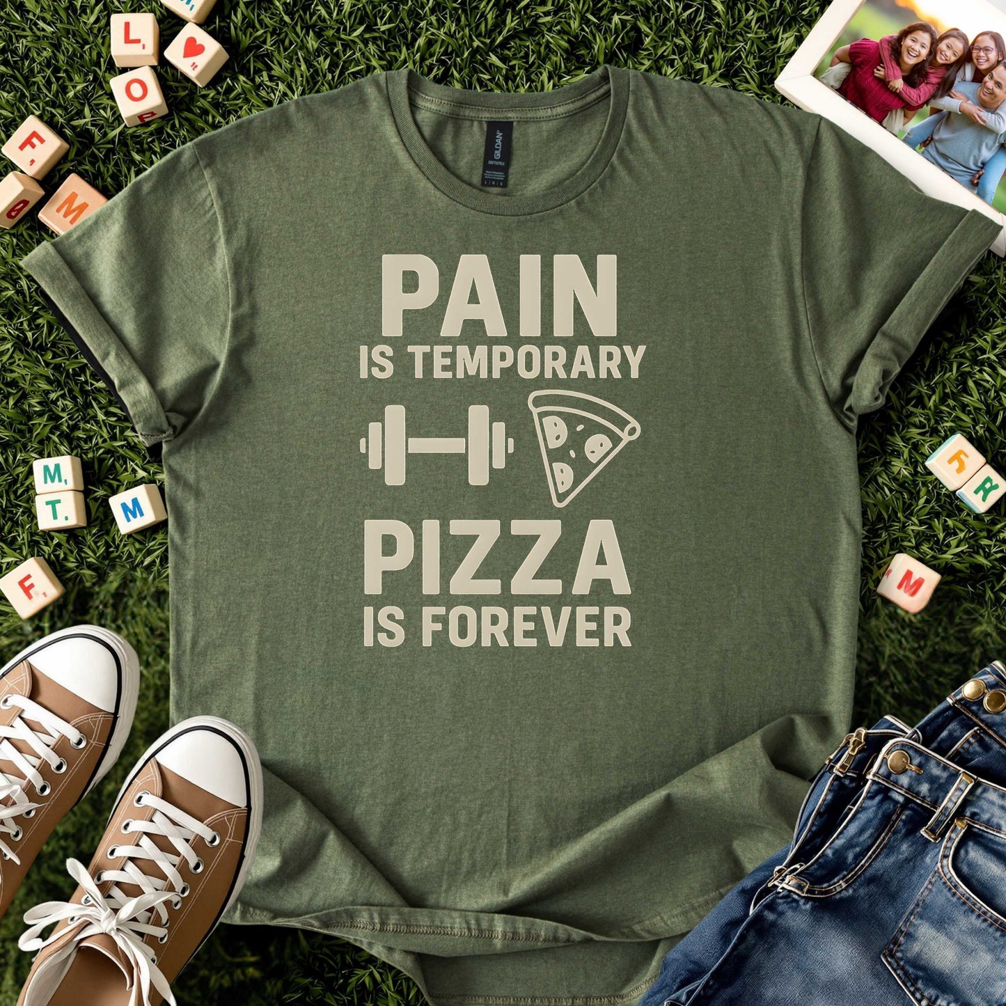 Funny Fitness and Food Lover Shirt