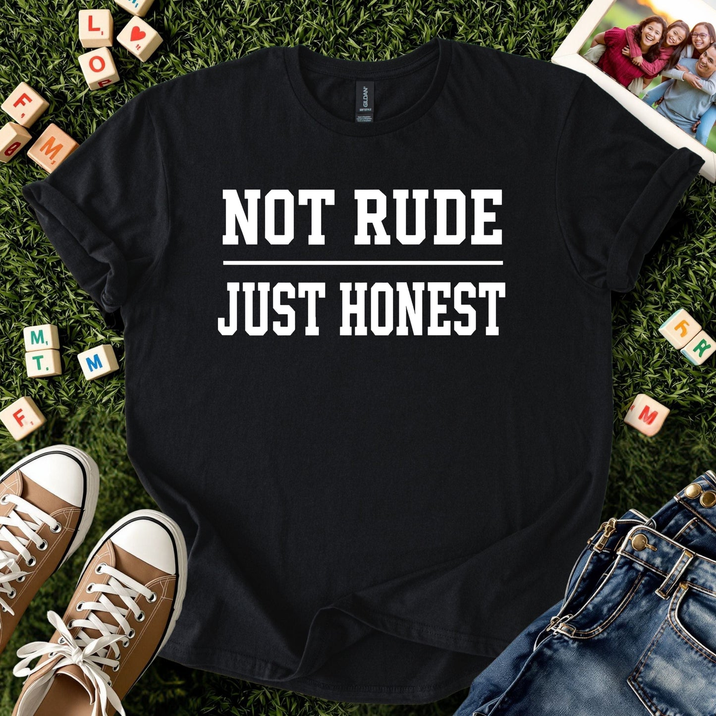 Not Rude Just Honest Tee