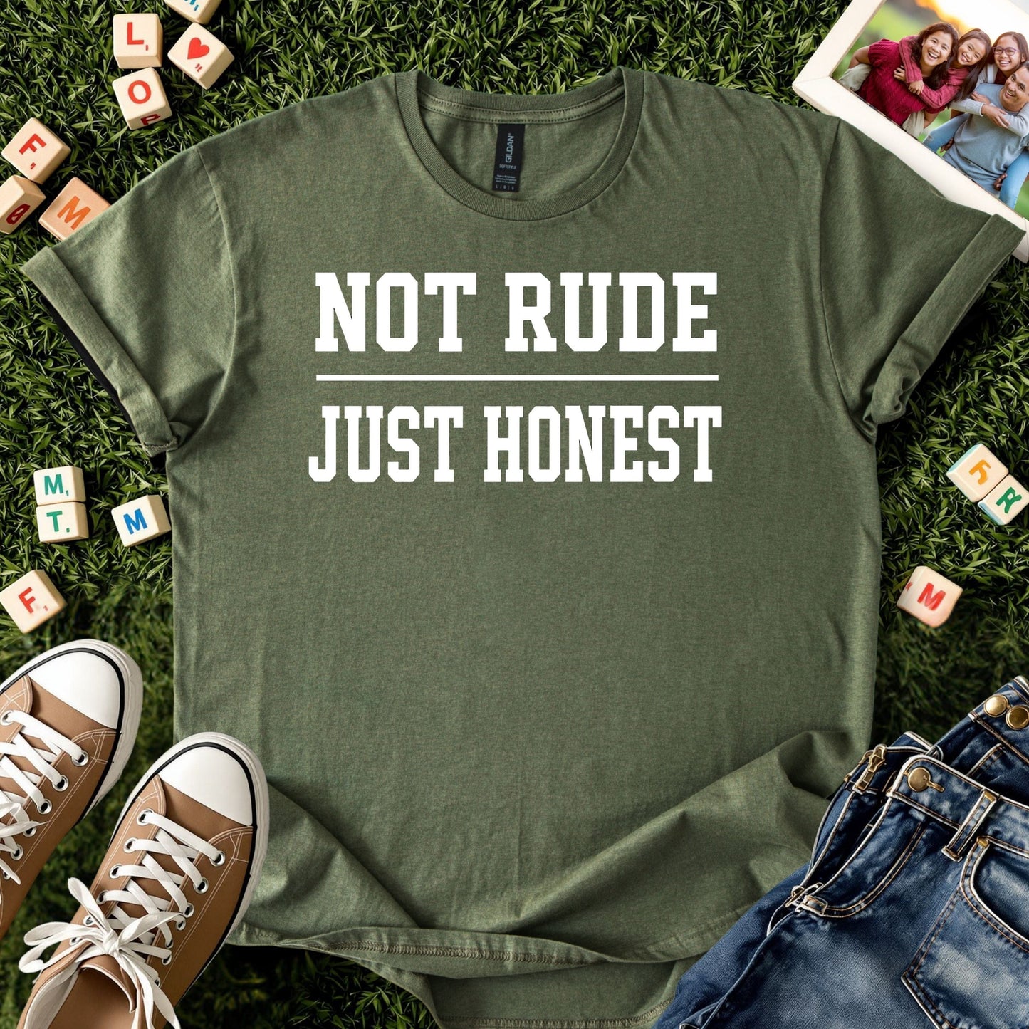 Not Rude Just Honest Tee