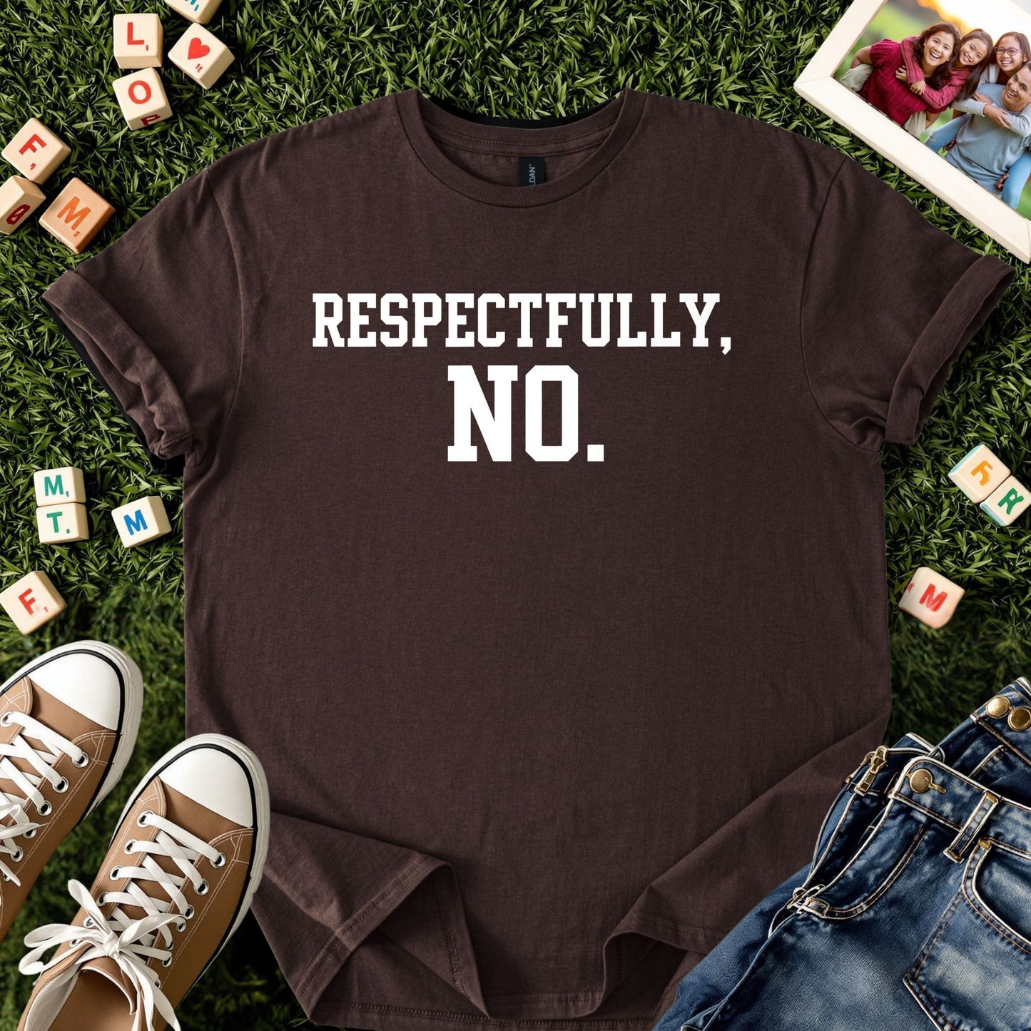 Respectfully, No. Tee