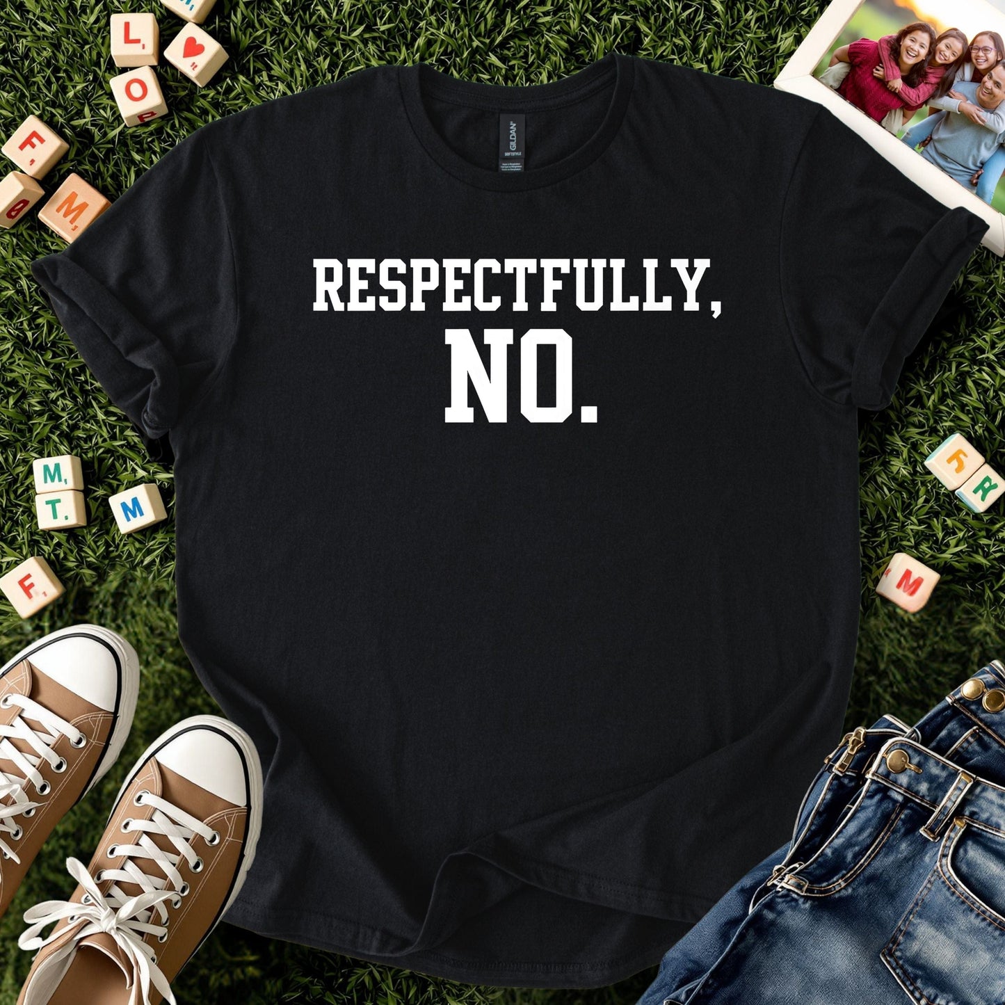 Respectfully, No. Tee