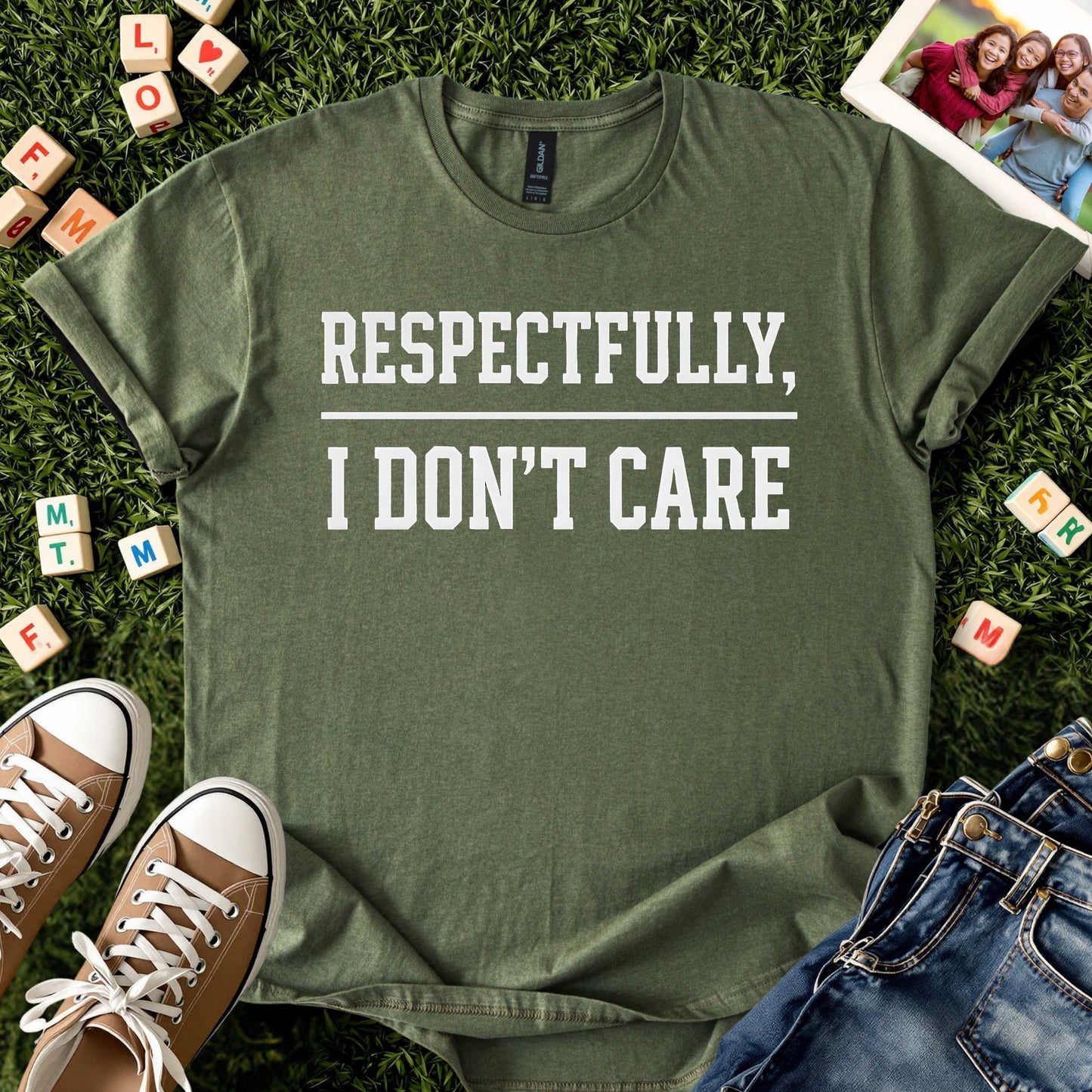 Respectfully, I Don’t Care Tee