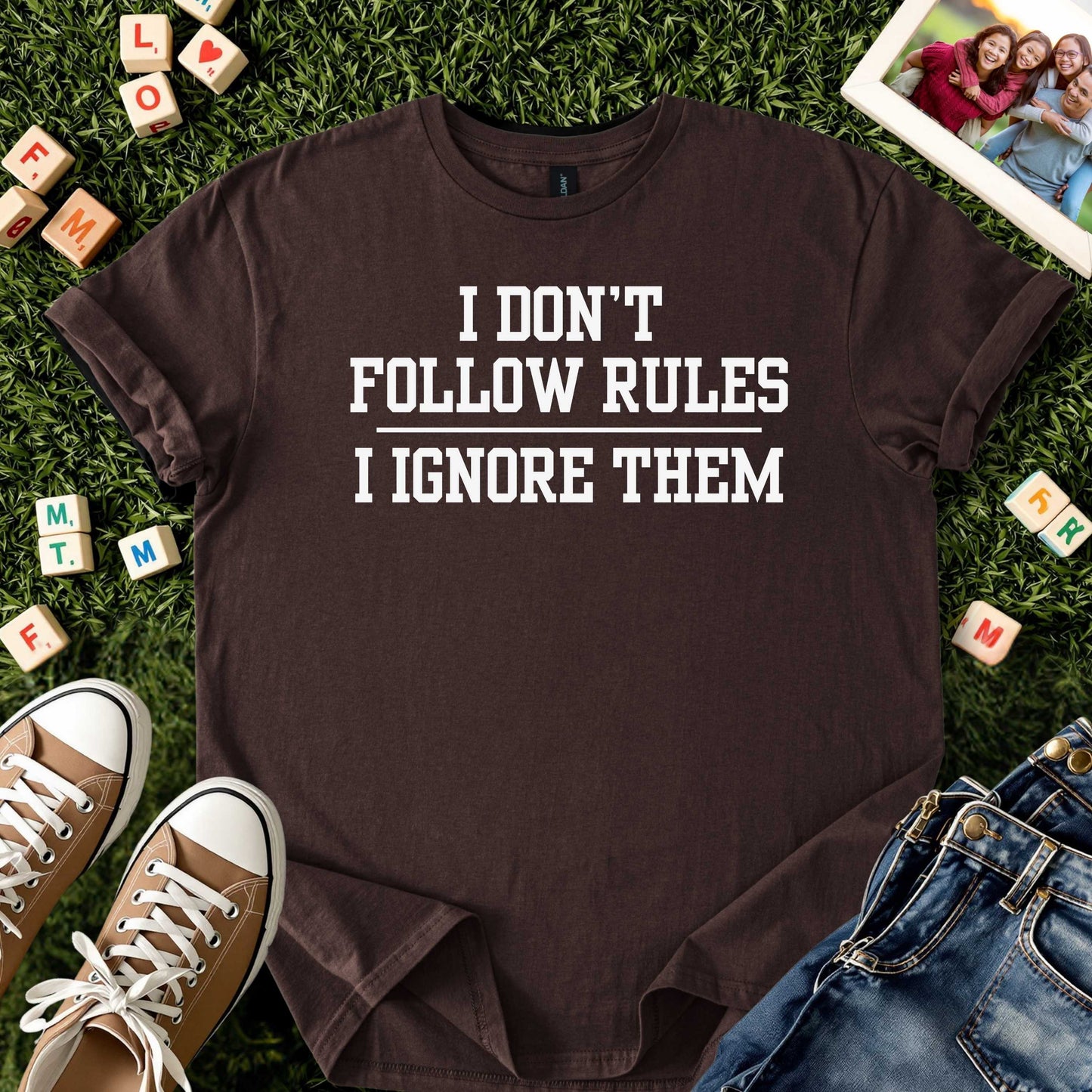 Rule Breaker Quote T-Shirt