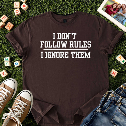 Rule Breaker Quote T-Shirt