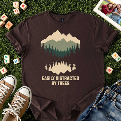 Easily Distracted by Trees Tee