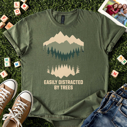 Easily Distracted by Trees Tee