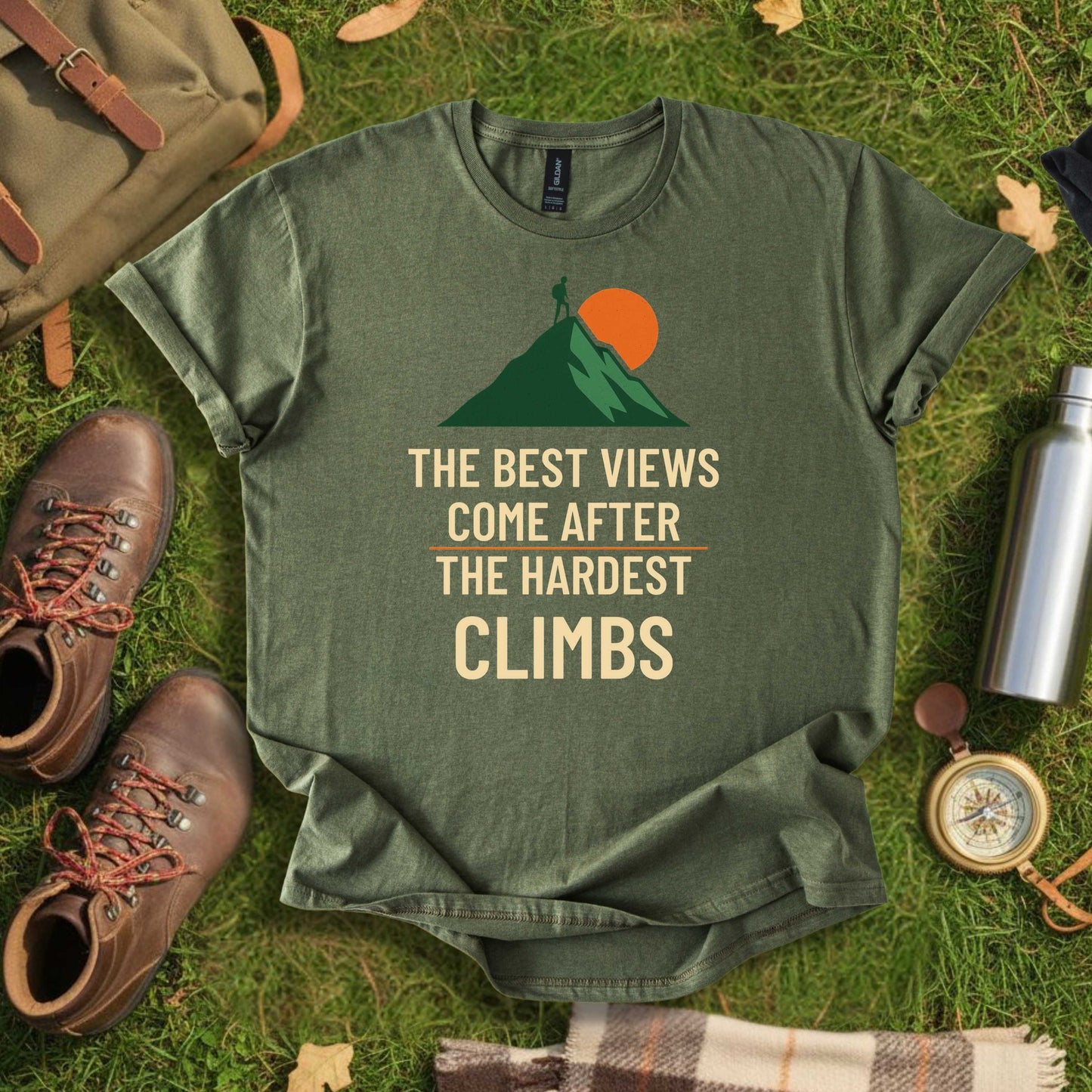 Motivational Hiking & Adventure Shirt