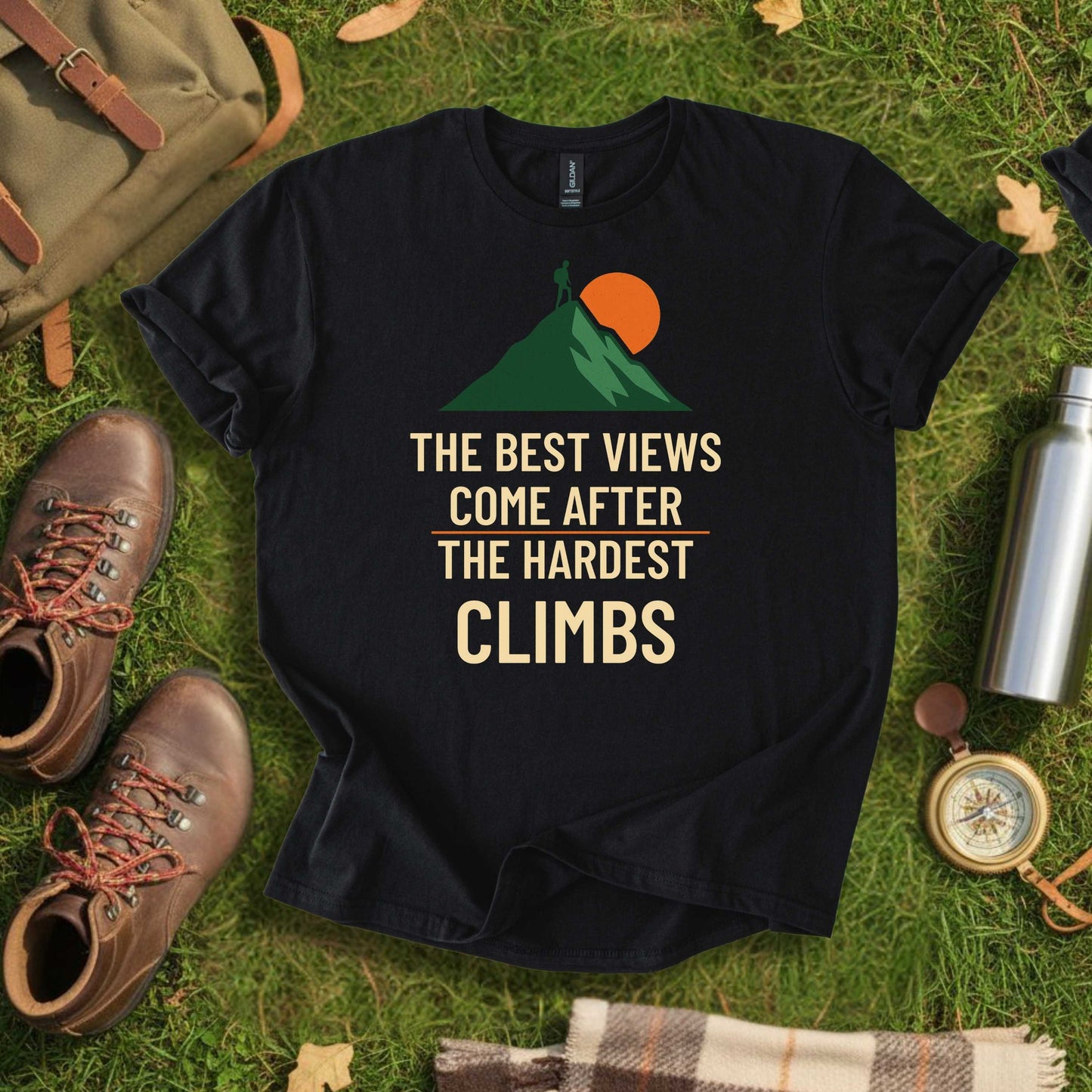 Motivational Hiking & Adventure Shirt