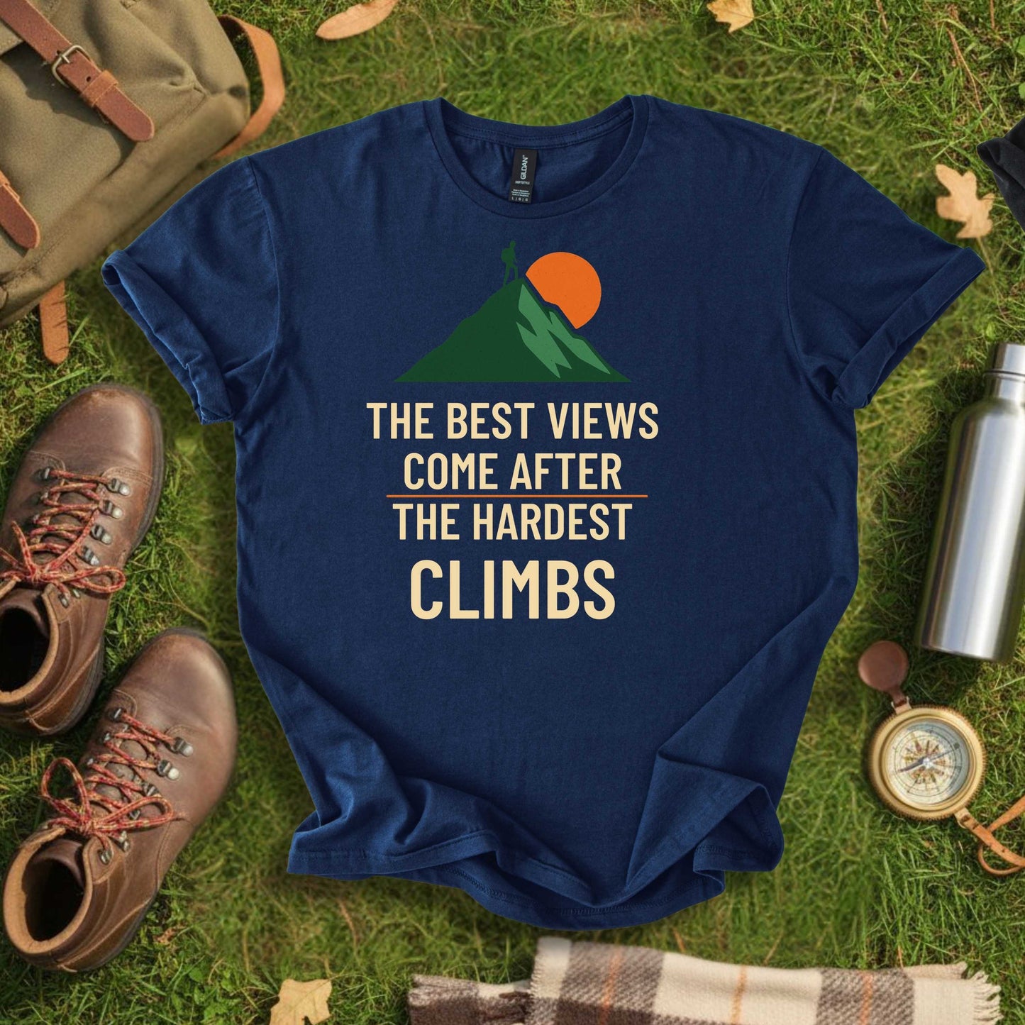 Motivational Hiking & Adventure Shirt