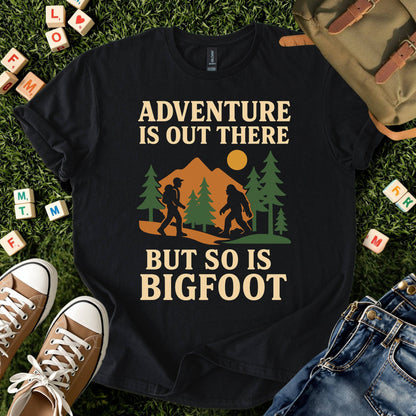 Funny Bigfoot Hiking Shirt