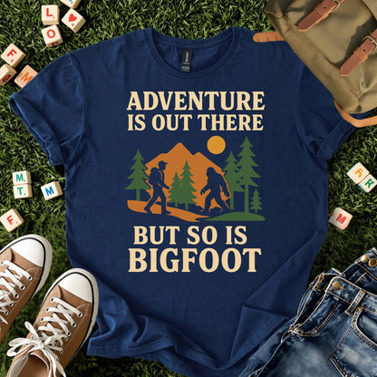 Funny Bigfoot Hiking Shirt