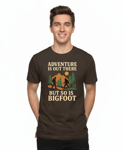 Funny Bigfoot Hiking Shirt