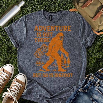 Funny Bigfoot Hiking Shirt