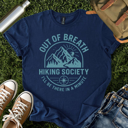Out of Breath Hiking Society Tee