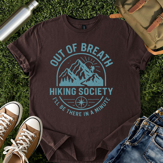 Out of Breath Hiking Society Tee