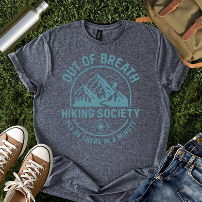 Out of Breath Hiking Society Tee