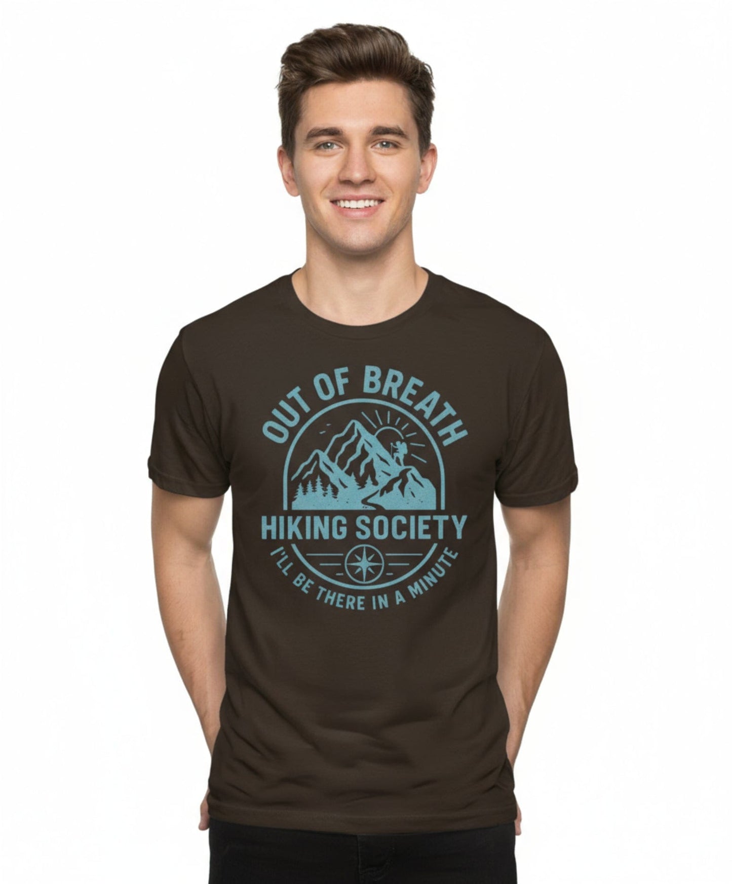 Out of Breath Hiking Society Tee