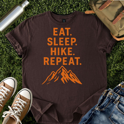 Eat Sleep Hike Repeat T-Shirt