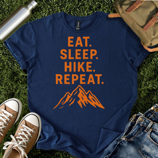 Eat Sleep Hike Repeat T-Shirt