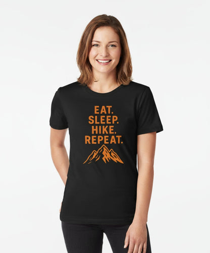 Eat Sleep Hike Repeat T-Shirt