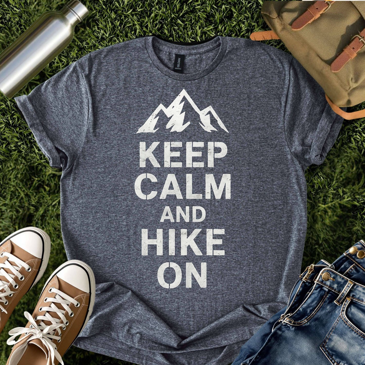 Keep Calm and Hike On T-Shirt