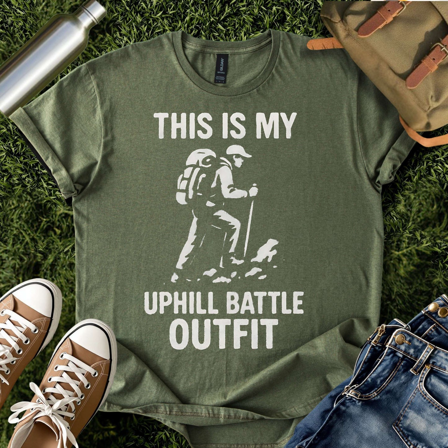 This Is My Uphill Battle Outfit T-Shirt